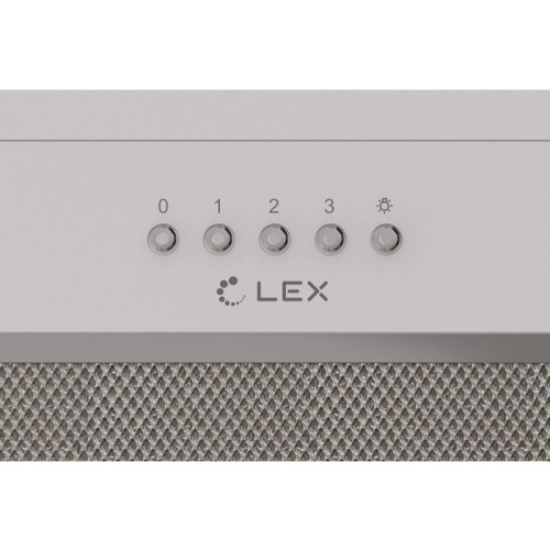 Вытяжка встраиваемая/ Вытяжка встраиваемая Lex Hyper 900 WH белый управление: кнопочное (1 мотор)