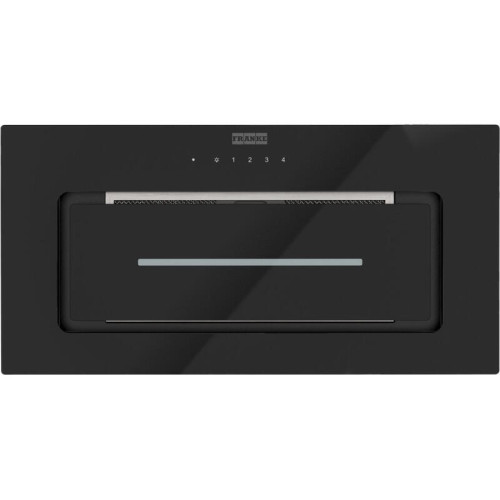 Вытяжка Franke 305.0738.597/ Best, Вытяжка LUCE 60 BK, Встраиваемая вытяжка, воздухопроизводительность 1000 м3/ч, периметральное всасывание, сенсорное управление, пульт ДУ в комплекте, таймер остаточного хода, LED лента, цвет: черный