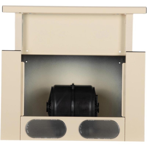 Вытяжка встраиваемая/ Вытяжка встраиваемая Elikor Интегра 45П-400-В2Л кремовый управление: кнопочное (1 мотор)