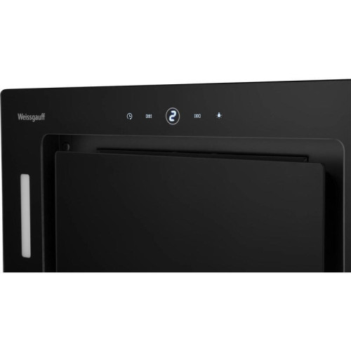 Вытяжка встраиваемая/ Вытяжка встраиваемая Weissgauff Aura 1350 черный управление: сенсорное (1 мотор)