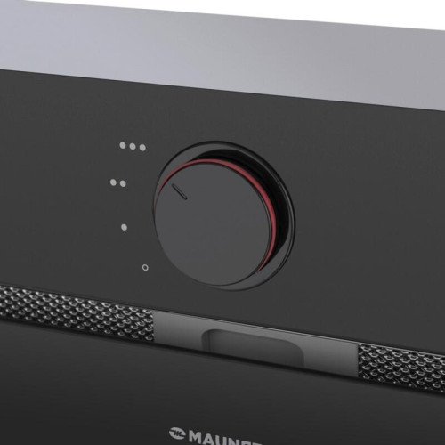ВЫТЯЖКА MAUNFELD CROSBY HARDY 60 BLACK/ Полновстраиваемая, 60см, 1000 м3, механическое управление, LED, площадь кухни до 35м2, опция: угольный фильтр CF140C, черная