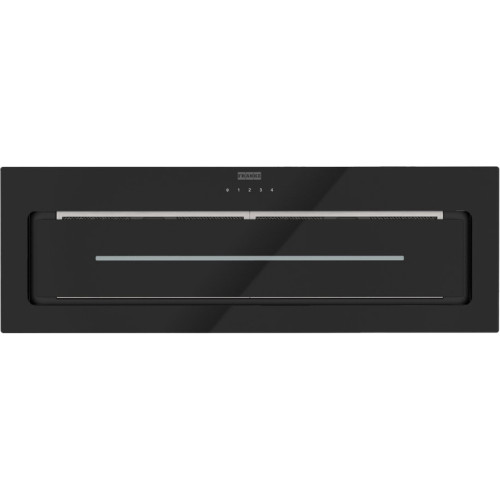 Вытяжка Franke 305.0738.598/ Best, Вытяжка LUCE 90 BK, Встраиваемая вытяжка, воздухопроизводительность 1000 м3/ч, периметральное всасывание, сенсорное управление, пульт ДУ в комплекте, таймер остаточного хода, LED лента, цвет: черный