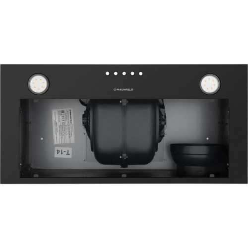 ВЫТЯЖКА MAUNFELD CROSBY POWER 60 BLACK/ Тип: встраиваемая Цвет: черный Управление: кнопочное Ширина, мм: 600 Полная потребляемая мощность, Вт: 350 Количество скоростей: 3 Максимальная производительность, м3/ч: 1050 Диаметр воздуховода, мм: 120 Площадь кух