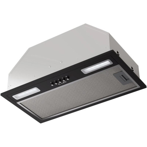 Вытяжка встраиваемая/ Вытяжка встраиваемая Lex Hyper 600 Inverter BL черный управление: кнопочное (1 мотор)