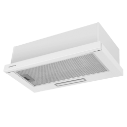 Встраиваемая вытяжка MAUNFELD/ Встраиваемая вытяжка MAUNFELD Clyde 50 Glass White Тип: телескопическая Цвет: белый Управление: колыбельное Ширина, мм: 500 Полная потребляемая мощность, Вт: 100 Количество скоростей: 2 Максимальная производительность, м3/ч: