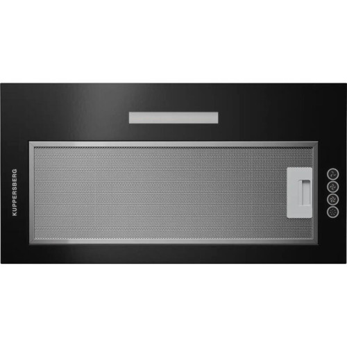 Вытяжка встраиваемая Kuppersberg/ Встраиваемая вытяжка, ширина 54 см, отвод/рециркуляция, 650 м3/час, 3 скорости, электронное сенсорное управление, светодиодное освещение 1х5 Вт, жироулавливающий фильтр, угольный фильтр KF-T (опция), 41 дБ, цвет: черный Вытяжка встраиваемая Kuppersberg/ Встраиваемая вытяжка, ширина 54 см, отвод/рециркуляция, 650 м3/час, 3 скорости, электронное сенсорное управление, светодиодное освещение 1х5 Вт, жироулавливающий фильтр, угольный фильтр KF-T (опция), 41 дБ, цвет: черный