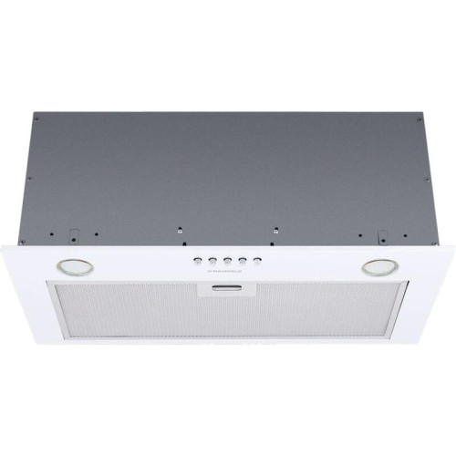 ВЫТЯЖКА MAUNFELD CROSBY POWER 60 WHITE/ Тип: встраиваемая Цвет: белый Управление: кнопочное Ширина, мм: 600 Полная потребляемая мощность, Вт: 350 Количество скоростей: 3 Максимальная производительность, м3/ч: 1050 Диаметр воздуховода, мм: 120 Площадь кухн