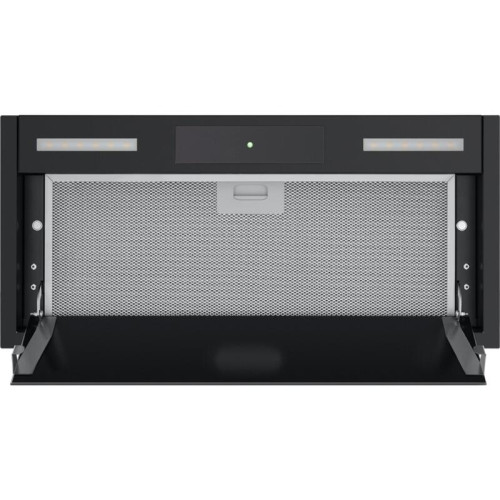 ВЫТЯЖКА MAUNFELD FANTASY 60 Black/ Полновстраиваемая вытяжка,60 см, 1050 м3/ч, до 50м2, бесконтактное управление, уровень шума 48дБ, 1 жироулавливающий фильтр, энергоэффективность В, пульт ДУ, угольный фильтр CF190C (опция), цвет черный