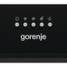 Встраиваемая вытяжка Gorenje/ Встраиваемая вытяжка Gorenje, 52 см, 3 скорости, LED освещение, кнопочное управление, цвет черный