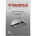 Кухонная вытяжка MAUNFELD/ Кухонная вытяжка MAUNFELD TRAPEZE 602M BLACK Кухонная вытяжка MAUNFELD TRAPEZE 602M, полновстраиваемая, 3 скорости, 1150 м3/ч, электронное управление, энергоэффективность В, уровень шума 54 дБ, цвет черный