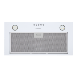 Вытяжка/ Кухонная вытяжка MAUNFELD Crosby Power 50 белый, полновстраиваемая, 1050 м3/ч, 3 скорости, механическое управление, уровень шума 51.8 дБ, цвет белый