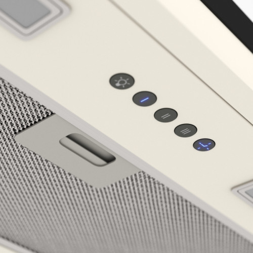 Вытяжка Franke FLICK/ Best, FLICK BG 60, 1000 м3/ч, 62 дБ, цвет бежевый, угольный фильтр Ф-08