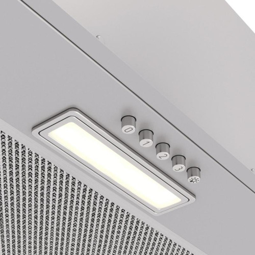 Вытяжка встраиваемая/ Вытяжка встраиваемая Elikor Cube Basic 60П-500-К3Д хром управление: кнопочное (1 мотор)