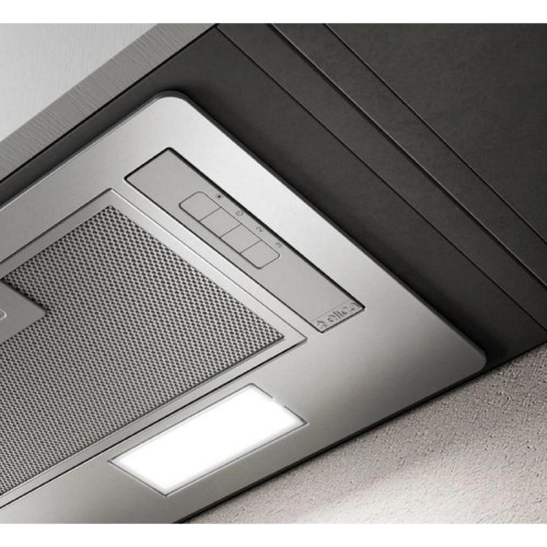 Вытяжка встраиваемая/ Вытяжка встраиваемая Elica Era C IX/A/52 нержавеющая сталь управление: кнопочное (1 мотор)