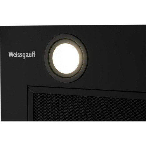 Вытяжка встраиваемая/ Вытяжка встраиваемая Weissgauff Box 850 PB Black Edition черный управление: кнопочное (1 мотор)