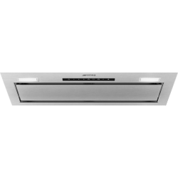 Встраиваемая вытяжка Smeg/ Встраиваемая вытяжка, 60 см, электронное управление, периметральное всасывание, энергопотребление В, производительность 660 м3/ч, цвет нержавеющая сталь