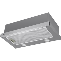 ВЫТЯЖКА HOMSair Flat 50 Inox/ встраиваемая, кнопочное управление, 2 скорости, 520 м3/ч, до 20 м2, 45 дБ, угольный фильтр CF110 - 1 шт, ШхВхД: 500х176х280 мм, нерж. сталь