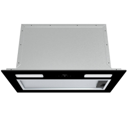 Вытяжка Midea/ MDK/Вытяжка, полностью встраиваемая, ширина 52 см, отвод/рециркуляция, 900 м3/час, управление жестами + сенсор, поверхность из стекла, 3 скорости, LED освещение 2*1,5 Вт, алюминиевый жироулавливающий фильтр, Угольный фильтр CFM10 поставляет