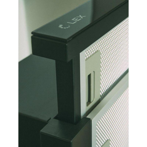 Вытяжка встраиваемая/ Вытяжка встраиваемая Lex Hubble G 2M 600 черный управление: кнопочное (2 мотора)