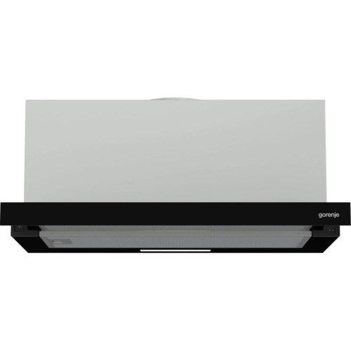 Вытяжка встраиваемая/ Вытяжка встраиваемая Gorenje TH60E7XB нержавеющая сталь управление: кнопочное (1 мотор)