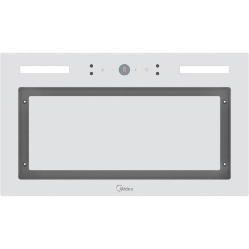 Вытяжка встраиваемая/ Вытяжка встраиваемая Midea MH60I530GW белый управление: сенсорное (1 мотор)
