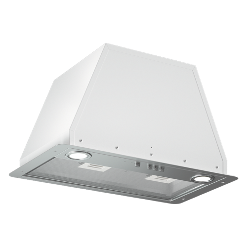 Встраиваемая вытяжка ELIKOR/ Встраиваемая вытяжка ELIKOR 144876 GOOD, Кухонная вытяжка ELIKOR Врезной блок Flat 42П-430-К3Д белый/хром