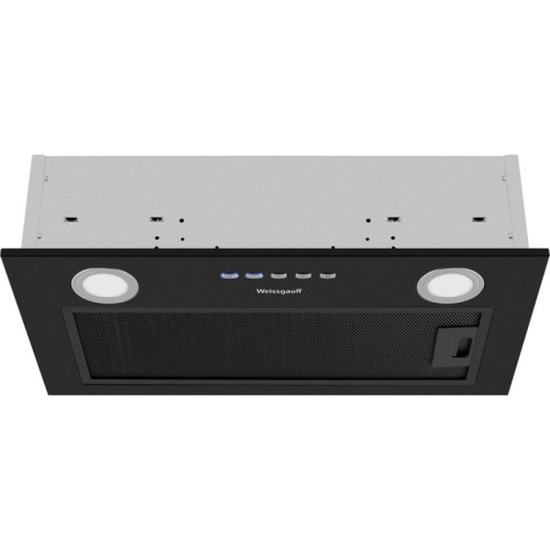 Встраиваемые кухонные вытяжки/ Вытяжка встраиваемая FIONA 60 черный WEISSGAUFF