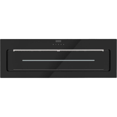 Вытяжка Franke 305.0738.598/ Best, Вытяжка LUCE 90 BK, Встраиваемая вытяжка, воздухопроизводительность 1000 м3/ч, периметральное всасывание, сенсорное управление, пульт ДУ в комплекте, таймер остаточного хода, LED лента, цвет: черный