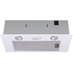ВЫТЯЖКА HOMSair Camelia Power 60RD White/ полновстраиваемая, механическое управление, 3 скорости, 850 м3/ч, до 20 м2, LED-освещение, 60 см, белый