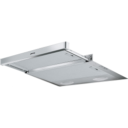 Встраиваемая вытяжка SMEG/ В х Ш х Г: 17.5 х 59.8 х 30 см, 310 м3/ч, 3 скорости,подсветка, 57 дБ, электромеханическое управление, серебристая