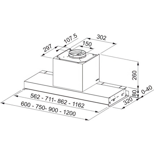 Вытяжка Franke FSTS DRIP-FREE 60 X/ Best, Вытяжка Mythos FMY DRIP-FREE 60 X, технология drip-free (функция сбора конденсата), сенсорное управление, производительность 710 м?/ч, , Franke K-Link технология, цвет: нержавеющая сталь