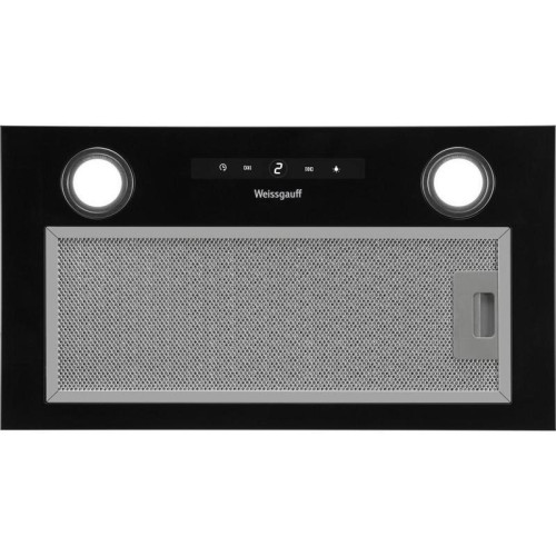 Вытяжка встраиваемая/ Вытяжка встраиваемая Weissgauff BOX 1200 BL черный управление: сенсорное (1 мотор)