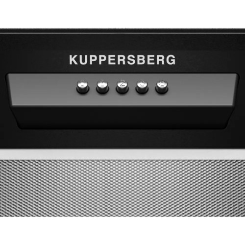 Встраиваемая вытяжка Kuppersberg/ KITCHEN RETAIL / Встраиваемая вытяжка Kuppersberg, 54х17х28 см, отвод/рециркуляция, 650 м3/ч, черный цвет