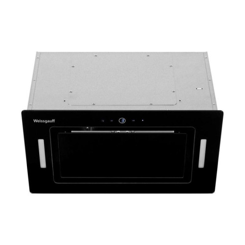 Вытяжка встраиваемая/ Вытяжка встраиваемая Weissgauff Aura 1200 Remote черный управление: сенсорное (1 мотор)
