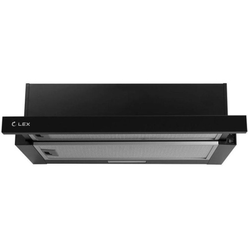 Вытяжка встраиваемая/ Вытяжка встраиваемая Lex HIDE G 600 черный управление: кнопочное (1 мотор)