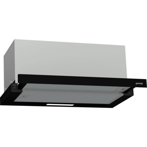 Вытяжка встраиваемая/ Вытяжка встраиваемая Gorenje TH60E7XB нержавеющая сталь управление: кнопочное (1 мотор)