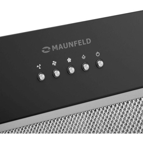 Кухонная вытяжка MAUNFELD/ Кухонная вытяжка MAUNFELD TRAPEZE 602M BLACK Кухонная вытяжка MAUNFELD TRAPEZE 602M, полновстраиваемая, 3 скорости, 1150 м3/ч, электронное управление, энергоэффективность В, уровень шума 54 дБ, цвет черный