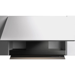 Встраиваемая вытяжка FALMEC VIRGOLA TOUCH NRS 90 BLACK, серия Silence - NRS, 86 см, электронное/сенсорное управление, светодиодное освещение Dynamic Led Light, технология бесшумной работы NRS, 4 скорости, отвод/циркуляция, интенсивный режим, макс. произв