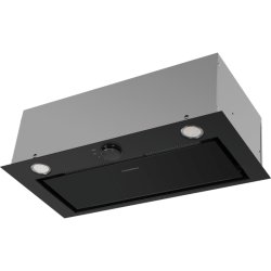 ВЫТЯЖКА MAUNFELD CROSBY HARDY 60 BLACK/ Полновстраиваемая, 60см, 1000 м3, механическое управление, LED, площадь кухни до 35м2, опция: угольный фильтр CF140C, черная