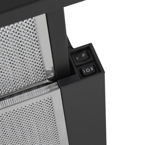 ВЫТЯЖКА MAUNFELD VS LIGHT 50 ЧЕРНЫЙ/ ВЫТЯЖКА MAUNFELD VS LIGHT 50 ЧЕРНЫЙ VS LIGHT 50 BLACK Тип: встраиваемая  Цвет: черный  Управление: колыбельное  Ширина, мм: 500  Полная потребляемая мощность, Вт: 140 Количество скоростей: 2  Максимальная производитель