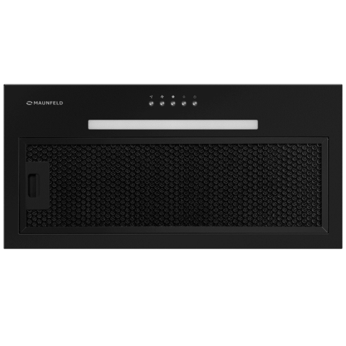 Кухонная вытяжка MAUNFELD/ Полновстраиваемая, 1150 м3/ч, 3 скорости, ширина 59.8 см, глубина 29 см, цвет: черный Кухонная вытяжка MAUNFELD/ Полновстраиваемая, 1150 м3/ч, 3 скорости, ширина 59.8 см, глубина 29 см, цвет: черный