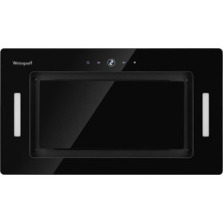 Вытяжка встраиваемая/ Вытяжка встраиваемая Weissgauff Aura 1350 черный управление: сенсорное (1 мотор)