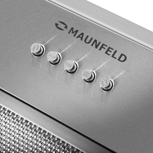 Встраиваемая вытяжка MAUNFELD/ Встраиваемая вытяжка, 45 см, 450 м3/ч, 47 дБ, 3 скорости, нержавеющая сталь