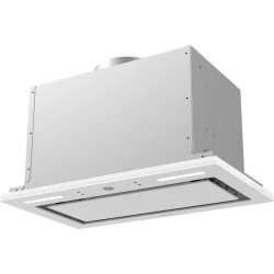 Вытяжка встраиваемая/ Вытяжка встраиваемая Midea MH60I530GW белый управление: сенсорное (1 мотор)