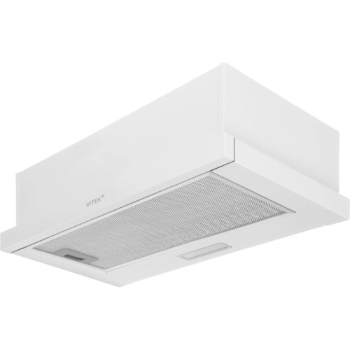 Вытяжка встраиваемая/ Вытяжка встраиваемая Vitek VT-TH 6020 W белый управление: кулисные переключатели (1 мотор)