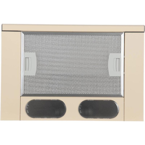 Вытяжка встраиваемая/ Вытяжка встраиваемая Elikor Интегра 45П-400-В2Л кремовый управление: кнопочное (1 мотор)