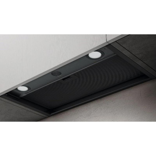 Вытяжка встраиваемая/ Вытяжка встраиваемая Elica Boxin LX/BL MAT/A/90 черный управление: поворотные переключатели (1 мотор)