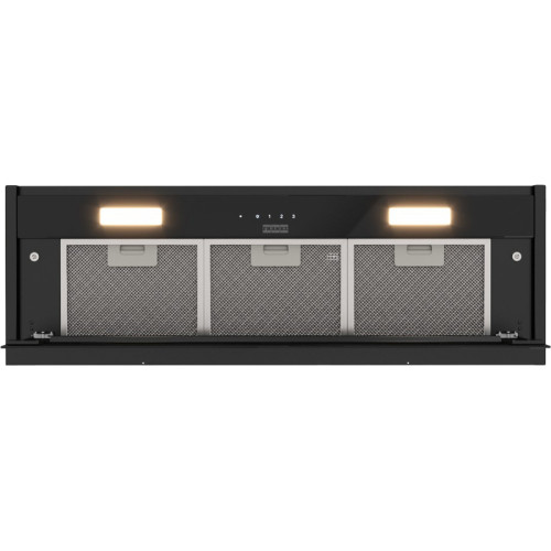 Вытяжка Franke 305.0738.601/ Best, Вытяжка EVO 90 BK, Встраиваемая вытяжка, воздухопроизводительность 1000 м3/ч, периметральное всасывание, сенсорное управление, пульт ДУ в комплекте, таймер остаточного хода, низковольтная панель - позволяет установить вы