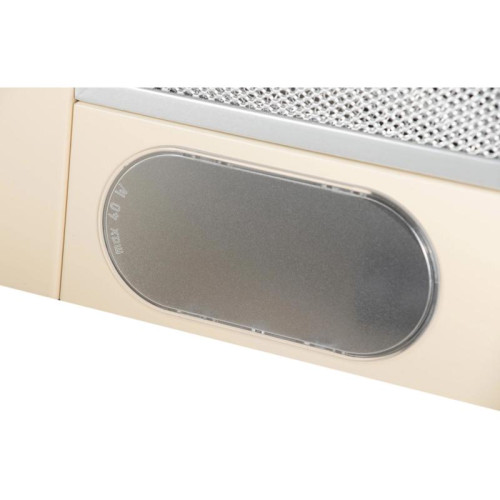 Вытяжка встраиваемая/ Вытяжка встраиваемая Elikor Интегра 45П-400-В2Л кремовый управление: кнопочное (1 мотор)