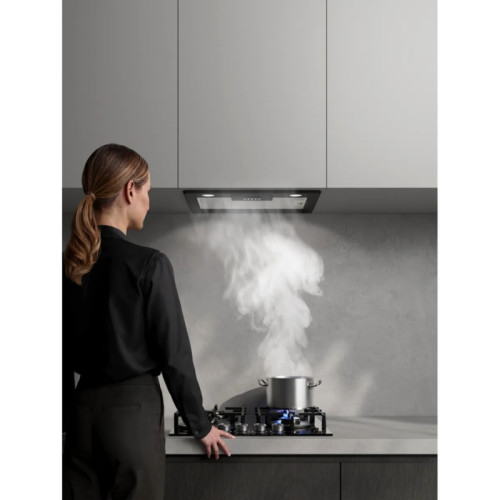 Встраиваемая вытяжка Kuppersberg/ KITCHEN RETAIL / Встраиваемая вытяжка Kuppersberg, 54х17х28 см, отвод/рециркуляция, 650 м3/ч, черный цвет